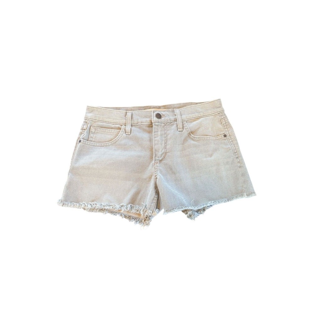 JOE'S JEANS Women's Gray High Rise Cut Off Raw Hem Denim Jean Shorts Size 27